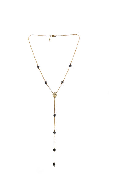 Artifacts World handmade boho jewelry, lariat necklace made in Canada